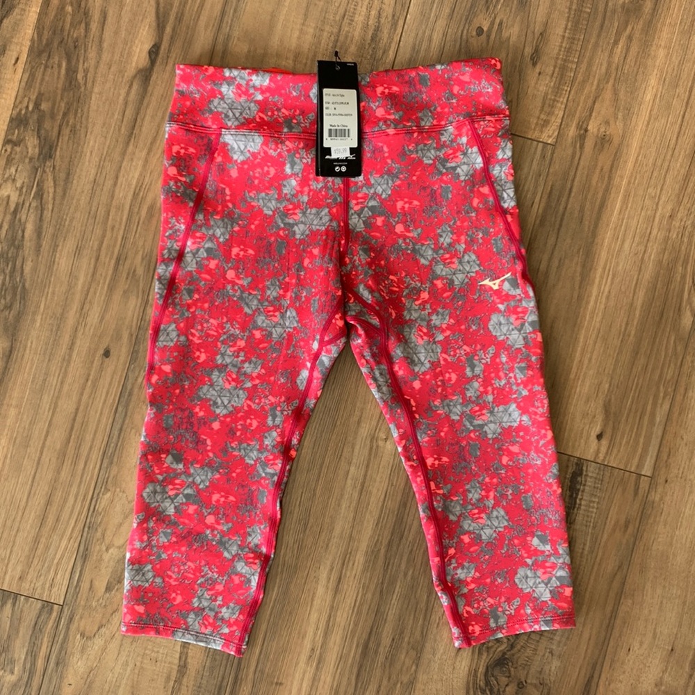 Mizuno Aero 3/4 tights diva pink-griffin